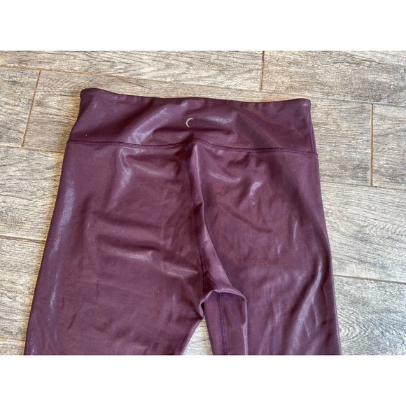 Zyia Active Leggings size 16 18 Reflective Galaxy stretch yoga pants high rise - Picture 8 of 9